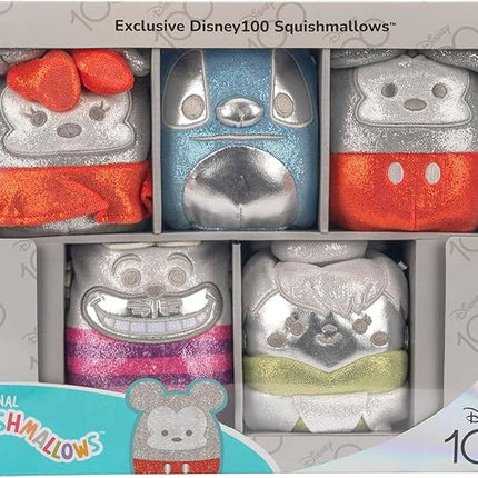 Squishmallows Original Disney100 5-Inch 5-Pack Plush Box Set - Little Ultrasoft Official Jazwares Plush - Amazon Exclusive