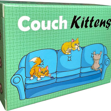 Couch Kittens Card Game- Quick and Easy 2 Player Game for Cat Lovers by The Dusty Top Hat