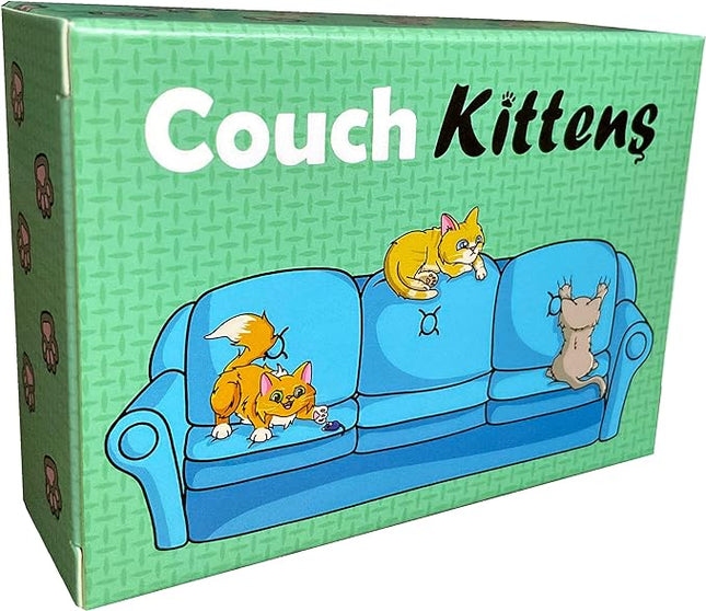 Couch Kittens Card Game- Quick and Easy 2 Player Game for Cat Lovers by The Dusty Top Hat