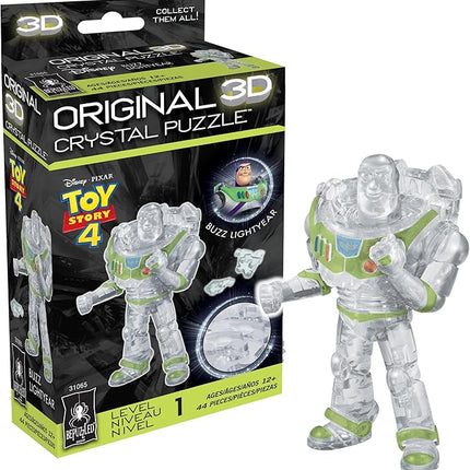 BePuzzled | Disney Buzz Lightyear Original 3D Crystal Puzzle, Ages 12 and Up