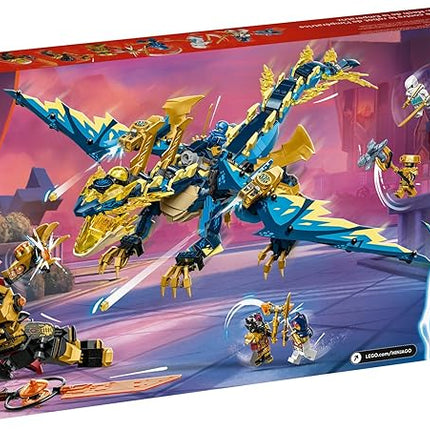 LEGO NINJAGO Elemental Dragon vs. The Empress Mech 71796 Building Toy Set, Features a Dragon, Mech, Ninja Flyer and 6 Minifigures, Gift for Boys and Girls Ages 9+ Who Love Ninja Warriors