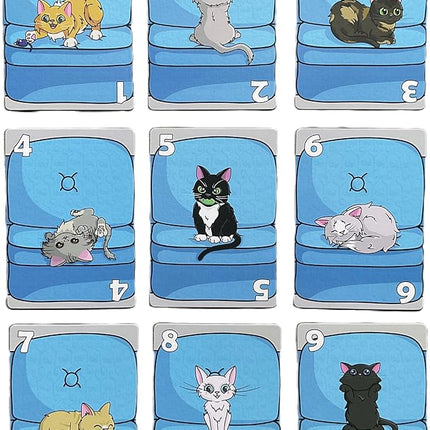 Couch Kittens Card Game- Quick and Easy 2 Player Game for Cat Lovers by The Dusty Top Hat