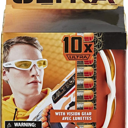 Nerf Ultra Vision Gear and 10 Darts - Ultimate Dart Blasting - Compatible Ultra Blasters