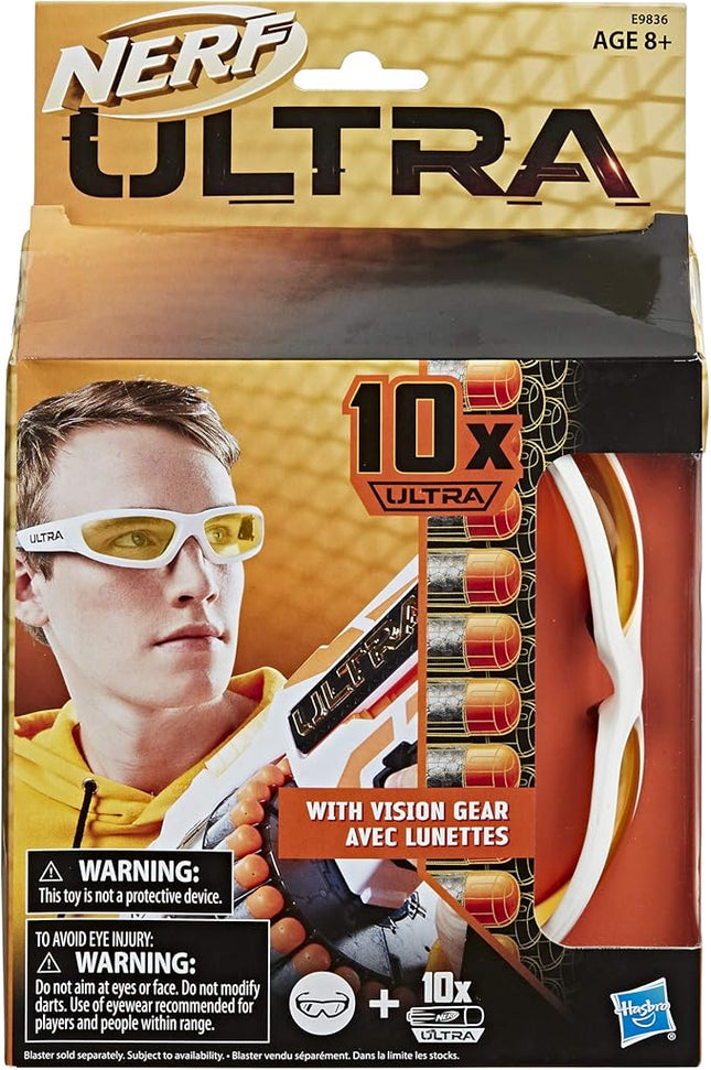 Nerf Ultra Vision Gear and 10 Darts - Ultimate Dart Blasting - Compatible Ultra Blasters