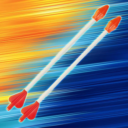 Nerf Pyrostrike Megabow, 42-Inch Bow Fires Arrows Up to 105 Feet, 2 Arrows with Soft Tips, Kids Outdoor Toys & Gifts, Ages 10+ (Amazon Exclusive)