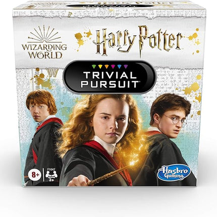 Hasbro Gaming Trivial Pursuit: Wizarding World Harry Potter Edition Compact Trivia Game, 2+ Players, 600 Trivia Questions, 8+ (Amazon Exclusive)