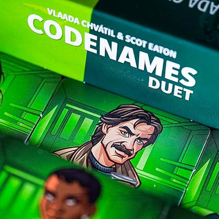 CGE Codenames: Duet Board Game (2nd Edition) The Top Secret Cooperative Word Association Game for Two Players & Couples Game Nights