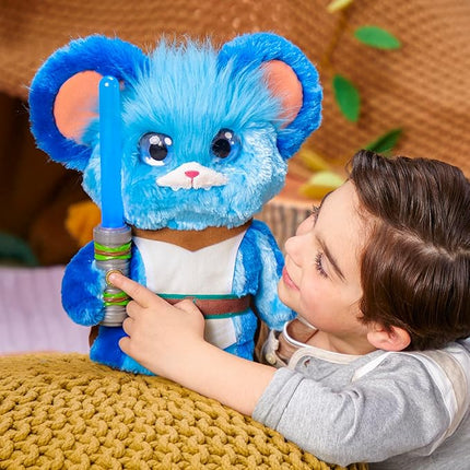 Star Wars: Young Jedi Adventures Jabberin' Jedi Nubs, Electronic Plush, Lights & Sounds, Toys, Preschool Toys for 3 Year Old Boys & Girls