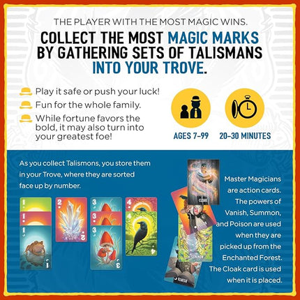 Grandpa Beck's Games Toil & Troublez | from The Creators of Cover Your Assets | Fun Push Your Luck Card Game | for Kids, Teens, and Adults | 2-6 Players, Ages 7+