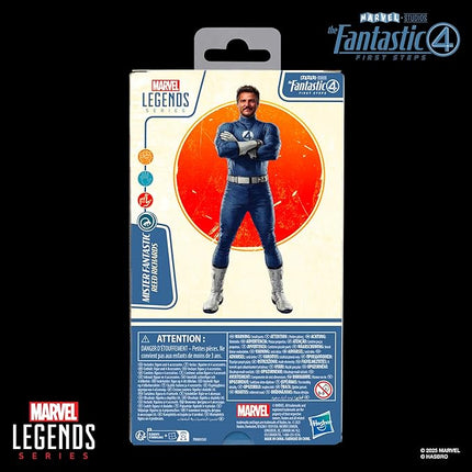 Marvel Legends Series Mister Fantastic, The Fantastic Four: First Steps Movie, Reed Richards Collectible 6 Inch Action Figure Toy