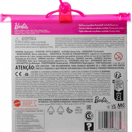 Barbie Fashions 2-Pack Clothing Set, 2 Outfits for Barbie Doll Include 2 Picnic-Themed Dresses & 2 Accessories Including Basket