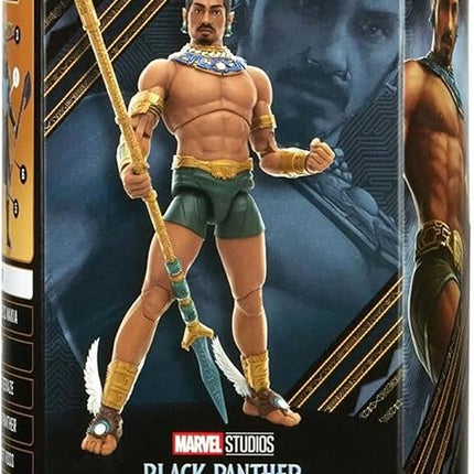 Marvel Legends Series Black Panther Wakanda Forever Namor 6-inch MCU Action Figure Toy, 3 Accessories, 1 Build-A-Figure Part