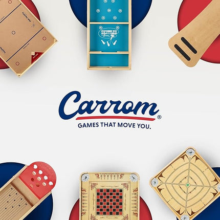 Carrom Board Game Set — Large Board Games for Adults & Children — Over 85 Board Games for Family Game Night — All in One Board Game Set