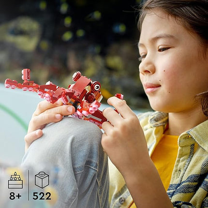 LEGO Creator 3 in 1 Sunken Treasure Mission Submarine Toy, Underwater Creatures Transform from Octopus tp Lobster to Manta Ray, Fun Sea Animal Figures, 31130