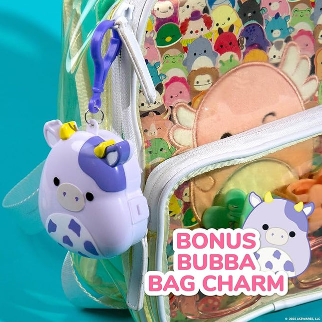 Squishmallows Original Bubba The Cow Bracelet Kit, Bracelet Making Kit, Friendship Bracelet Kit, Charm Bracelet, Charm Bracelet Making Kit, Gifts for Girls, 7 Year Old Girl Birthday Gifts, Crafts