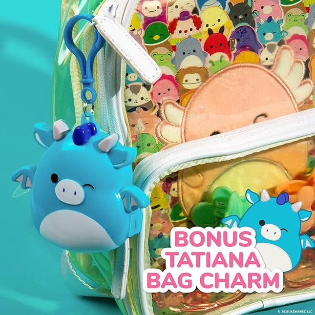 Squishmallows Original Tatiana The Dragon Bracelet Kit, Bracelet Making Kit, Friendship Bracelet Kit, Charm Bracelet, Charm Bracelet Making Kit, 7 Year Old Girl Birthday Gifts, for Boys