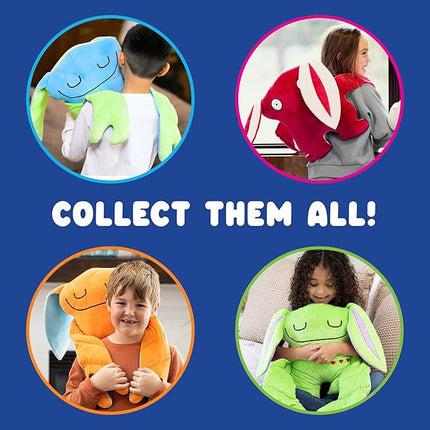 Bumpas Weighted Plush Toy – Machine Washable Calming Stuffed Animal for Kids – Arms and Body are Weighted to Give a Realistic Hug – Soft Companion for Playtime, Naptime & Travel (Zeek)