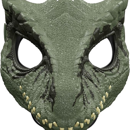 Mattel Jurassic World Dominion Dinosaur Mask, Giganotosaurus Dino Role-Play Toy & Costume Accessory with Opening Jaw & Movie-Inspired Design