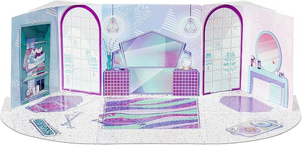 L.O.L. Surprise! Winter Chill Hangout Spaces Furniture Playset with Bling Queen Doll, 10+ Surprises with Accessories, for LOL Dollhouse Play - Toy for Kids, Gift for Girls Boys Ages 4 5 6 7+ Years Old