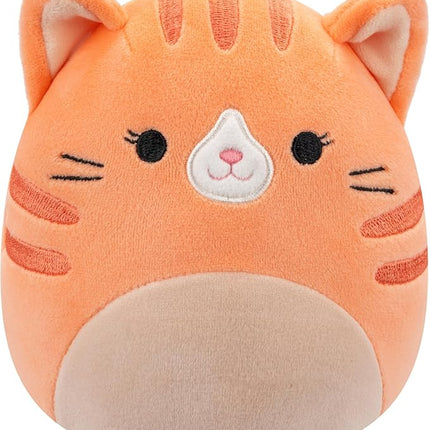 Squishmallows Original 5-Inch Plush 10-Pack - Gigi Tabby Cat, Dolan Dino, Brina Bigfoot, Maui Pineapple, Amal Moth, and More - Ultrasoft Official Jazwares Plush