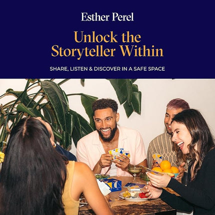 ESTHER PEREL Where Should We Begin? A Game of Stories - Conversation Cards for Couples & Friends - Interactive Couples Game with 200 Prompt Cards - 2-6 Player - Card Games for Couples & Date Night