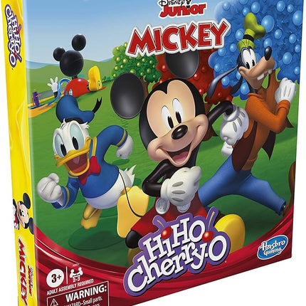 Hasbro Gaming Hi Ho Cherry-O Game Disney Mickey Mouse Clubhouse Edition (Amazon Exclusive)
