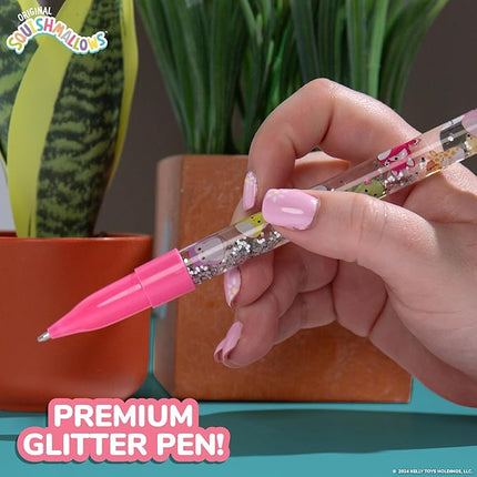 Original Squishmallows Sketchbook, Over 20 Stationery Supplies, Features Squishmallows Scrapbook Stickers, Cam The Cat Fidget Toy, Drawing Paper, Great Kids Craft, Coloring Books for Kids Ages 4-8