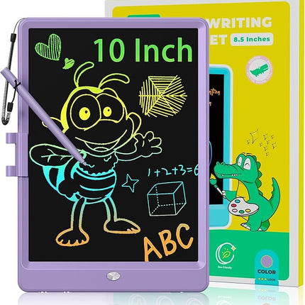 KOKODI 10 Inch LCD Writing Tablet, Purple Drawing Boards for Kids(Purple)