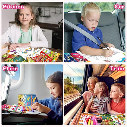Kalysky 15Pack Bulk Coloring Books (5.9 * 8.5 inch) for Kids Ages 2-4 4-8, Party Favors Carnival Prizes Goodie Bag Stuffer,Classroom Activity Supplies,Activity Books for Kids