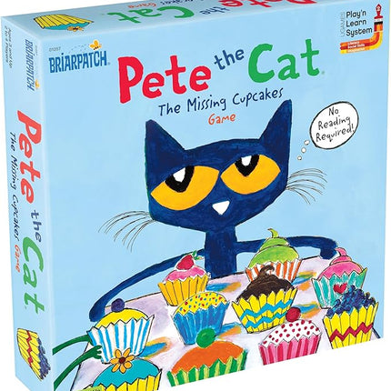 Briarpatch Pete the Cat The Missing Cupcakes Game, Fans of Pete the Cat Books, Ages 3+