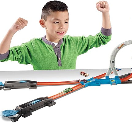 Hot Wheels DLF28 Track Builder System Stunt Kit Playset [Amazon Exclusive]