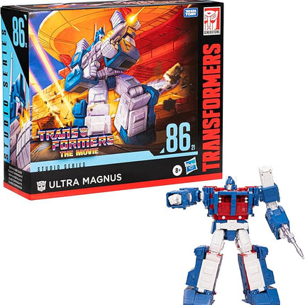 Transformers Toys Studio Series Commander The The Movie 86-21 Ultra Magnus Toy, 9.5-inch, Action Figure for Boys and Girls Ages 8 and Up