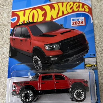 Hot Wheels Red 23 Ram 1500 97/250 Factory Fresh 7/10 New for 2024 ()