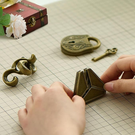 Brain Teaser Puzzles- 3 PCS Metal Puzzles Kit Metal Cast Puzzle Games Toys Unlock Interlock Puzzles Box Mind IQ Logic Test Disentanglement Games Toys for Adults School WP140A