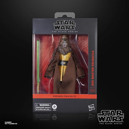 STAR WARS The Black Series Jedi Master Kelnacca, The Acolyte Deluxe Collectible 6 Inch Action Figure