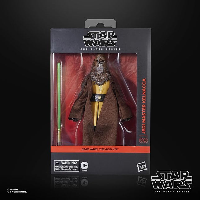 STAR WARS The Black Series Jedi Master Kelnacca, The Acolyte Deluxe Collectible 6 Inch Action Figure