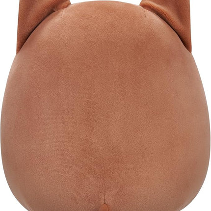 Squishmallows Original 7.5-Inch - Regina The Brown and White Corgi with Pineapple Drink and Flower