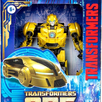 Transformers: One Prime Changer Bumblebee (B-127) 5-Inch Robot Action Figure, Interactive Toys for Boys and Girls Ages 6 and Up