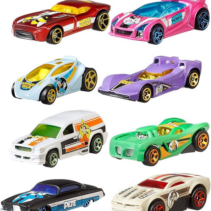 Hot Wheels 2019 Disney 90th Anniversary Exclusive 8 Car Set- All 8 Included.