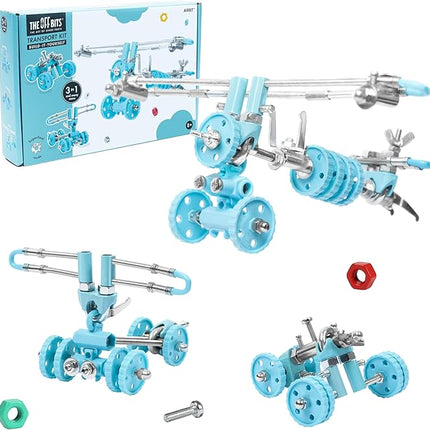 The Off Bits AirBit – Build Your Own Airplane! STEM Building Kit for Creative Kids 8-12 & Curious Adults, Fun Educational Gift for Boys & Girls