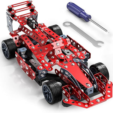 STEM Building Projects Toys - Model Car Kit DIY Building STEM Projects Toys for Kids Boys Girls Ages 8-12-16, Assembly Science Kit Model Car Birthday Gift Toy for Kids Boys 8 9 10 11 12 Years Old