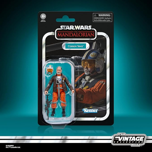 STAR WARS The Vintage Collection Carson Teva, The Mandalorian 3.75 Inch Premium Collectible Action Figure