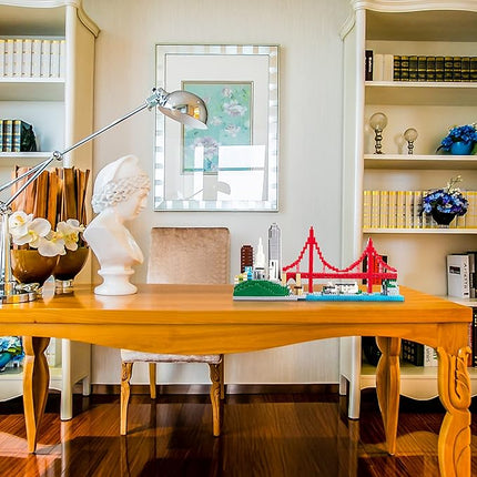 San Francisco Skylines Building Set Model Kit - Engaging Architecture Gift for Kids & Adults, Micro Mini Blocks, 1610pcs+ | Aesthetically Pleasing, Fun & Compact