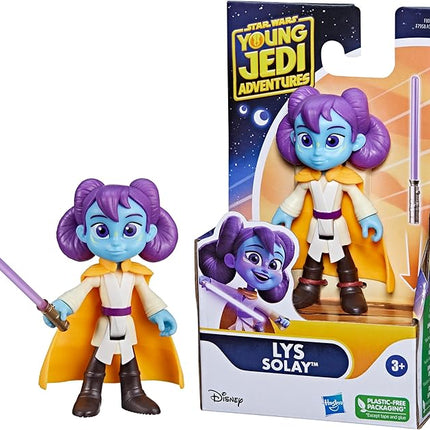 Star Wars: Young Jedi Adventures, LYS Solay Action Figure, 4-Inch Scale, Preschool Toys, Ages 3 and Up