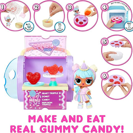 L.O.L. Surprise! LOL Surprise Tot Doll with DIY Candy Maker, Edible Candy, Ages 4+