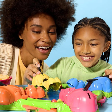 Hasbro Gaming Hungry Hungry Hippos Game for Preschoolers | Instant Marble Relaunch, Easy Set-Up & Storage| Ages 4 and Up | 2 to 4 Players | Kids Games