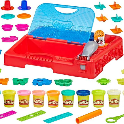 Play-Doh Grab 'n Go Activity Center, with Over 30 Tools and 10 Cans, Kids Arts and Crafts, Preschool Toys for 3 Year Old Girls and Boys and Up, Non-Toxic (Amazon Exclusive)