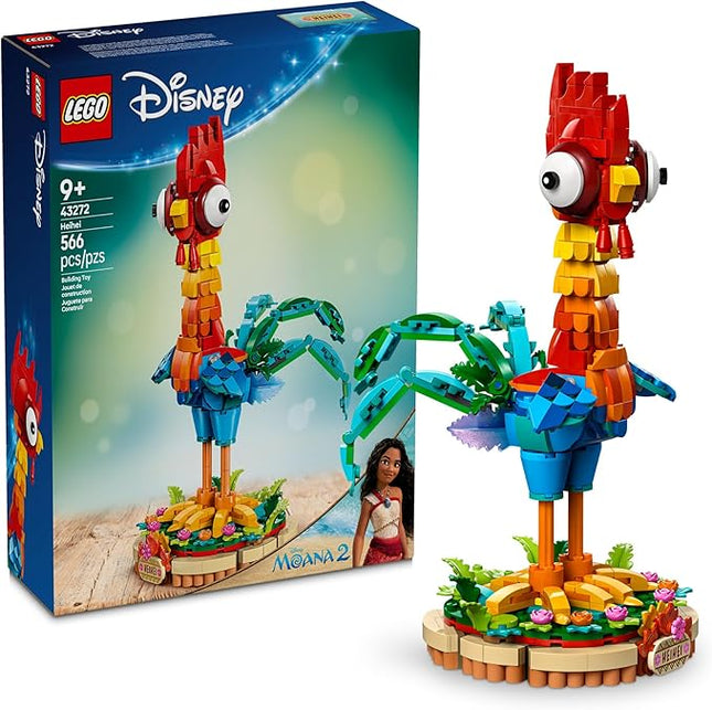 LEGO Disney Moana 2 Heihei - Building Toy for Kids, Girls & Boys, Ages 9+ - Gift for Birthdays - Moana & Disney Toy for Fans - 43272