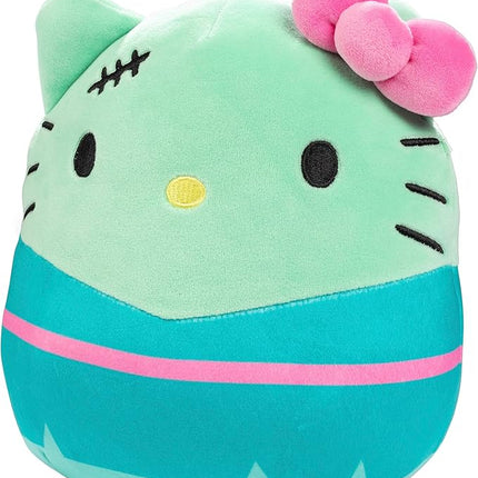 Squishmallows 8" Hello Kitty FrankenKitty- Officially Licensed Kellytoy Halloween Sanrio Plush- Collectible Soft Squishy Stuffed Animal Toy- Add to Your Squad- Gift for Kids, Girls & Boys- 8 Inch