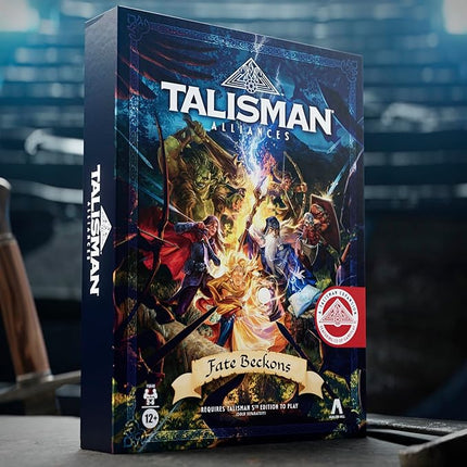 Hasbro Gaming Talisman Alliances: Fate Beckons Board Game | Talisman Expansion | Cooperative Fantasy Adventure Games | Ages 12+ | 2 to 6 Players